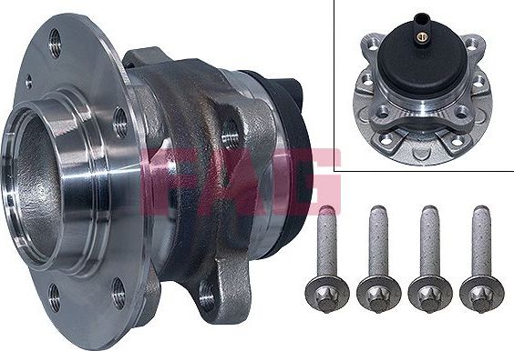 Ступица колеса с интегрированным подшипником Fag задняя для Peugeot 5008 II 2016-2026. Артикул 713 6506 60