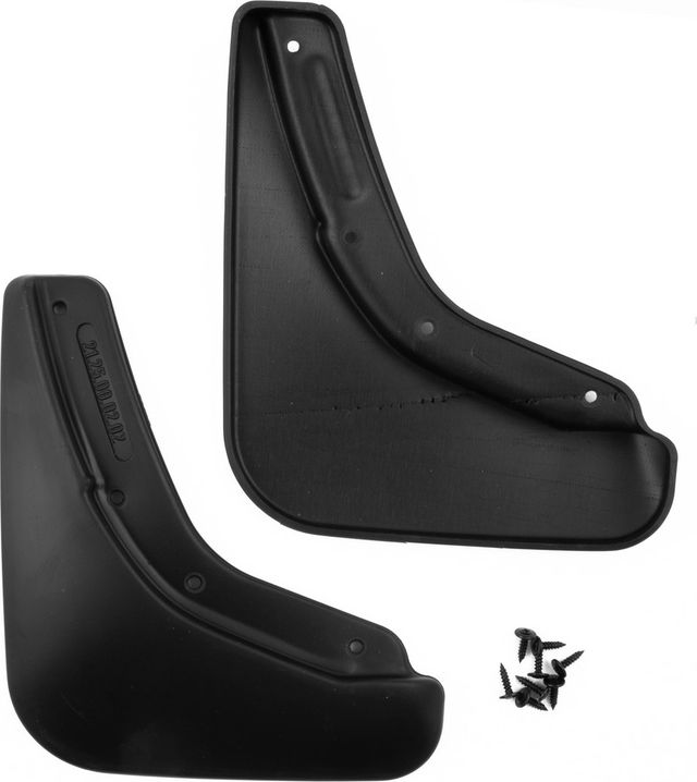 Брызговики Frosch (в коробке) задняя пара для Mazda 3 IV хэтчбек 2019-2026 в пакете. Артикул NLF.02125.E11