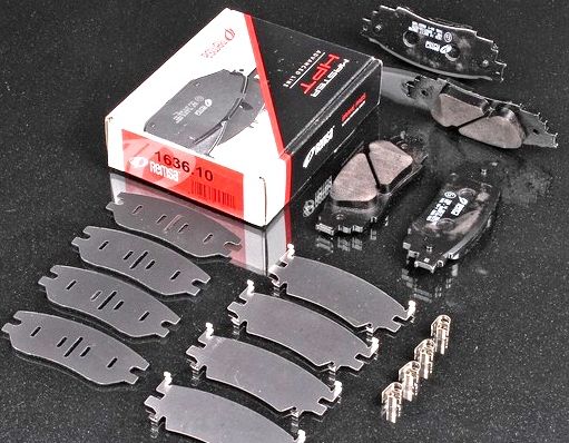 Тормозные колодки Remsa задние для Lexus RX IV 2015-2017. Артикул 1636.10