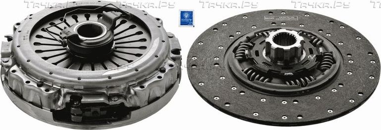 Сцепление (комплект) SACHS для Volvo  FH12 1993-2005. Артикул 3400 700 629