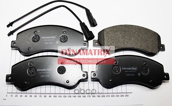 Колодки тормозные (Dynamatrix-Korea). Артикул DBP1928