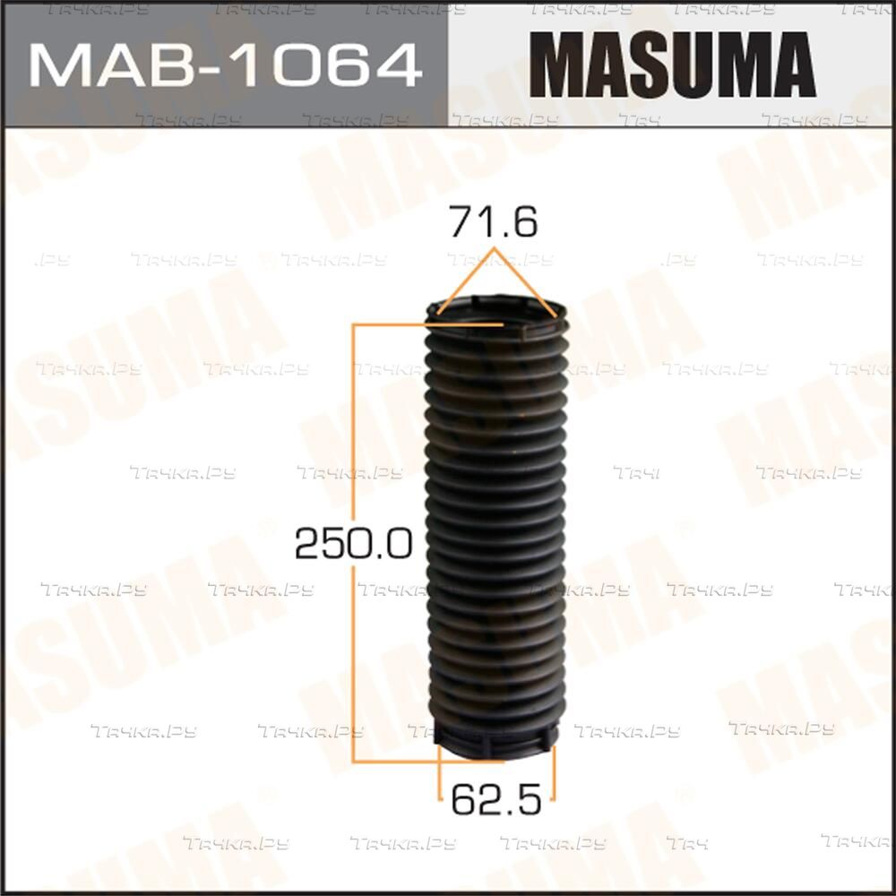 Комплект отбойников и пыльников амортизаторов (стоек) Masuma. Артикул MAB-1064