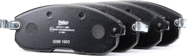 Тормозные колодки Valeo First. Артикул 301011