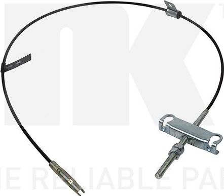 Трос ручника (тросик ручного тормоза) NK для Ford Transit VI 2000-2006. Артикул 9025182