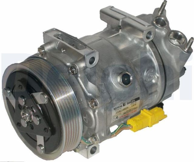 Компрессор кондиционера Delphi для Peugeot 5008 I 2009-2017. Артикул TSP0155474