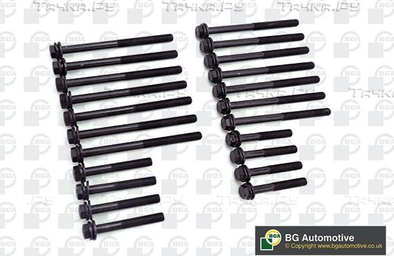 Комплект болтов ГБЦ BGA. Артикул BK4307