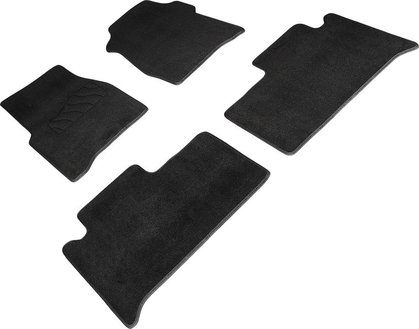 Коврики текстильные Seintex на нескользящей основе для салона УАЗ Patriot I рестайлинг 2014-2026. Артикул 88235