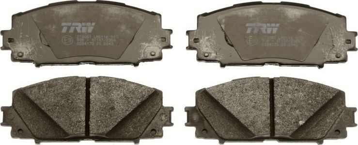 Тормозные колодки TRW COTEC. Артикул GDB4173