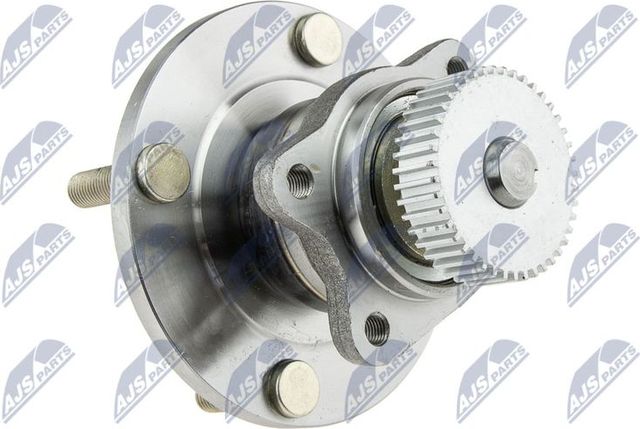 Ступица колеса с интегрированным подшипником (в сборе) NTY задняя правая/левая для Mitsubishi Eclipse II 1995-1999. Артикул KLT-MS-025