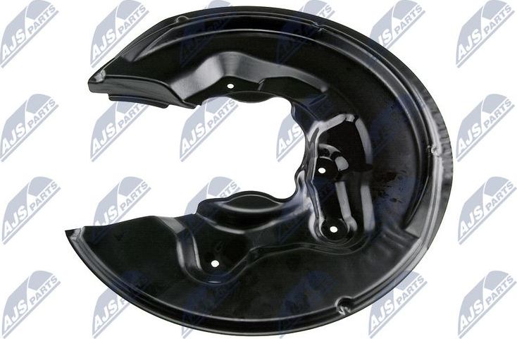 Кожух (щиток) тормозного диска NTY задний левый для Audi S3 II (8P) 2006-2013. Артикул HTO-VW-021