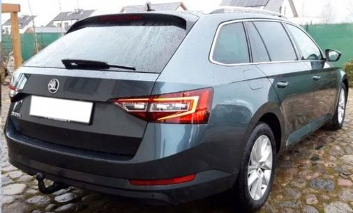 Фаркоп Steinhof для Skoda Superb III седан, универсал 2015-2026 (вкл. 4WD). Быстросъемный крюк. Артикул V-149