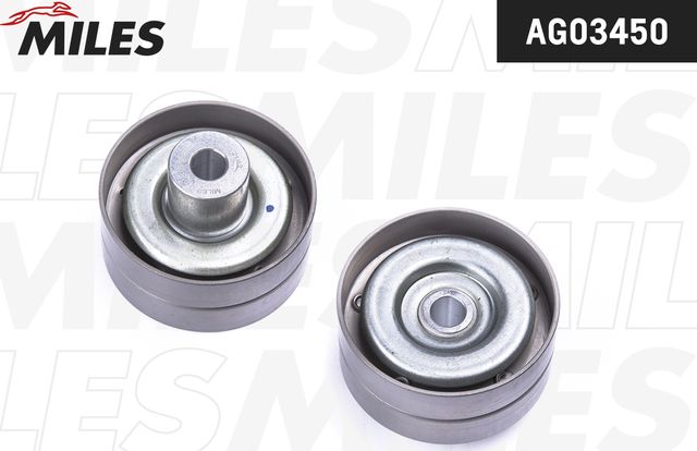 Направляющий (ведущий) ролик приводного поликлинового ремня Miles. Артикул AG03450