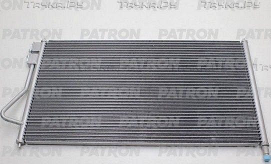 Радиатор кондиционера (конденсатор) Patron (алюминий). Артикул PRS1103