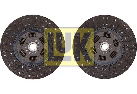 Диск сцепления LuK для Mercedes-Benz Axor 2002-2004. Артикул 340 0049 10