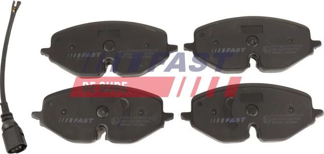 Тормозные колодки Fast. Артикул FT10180