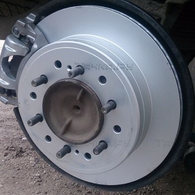Тормозной диск ATE задний для Toyota Sequoia I 2000-2007. Артикул 24.0118-0709.1