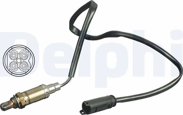 Лямбда-зонд (кислородный датчик) Delphi для BMW 3 IV (E46) 2001-2007. Артикул ES11111-12B1
