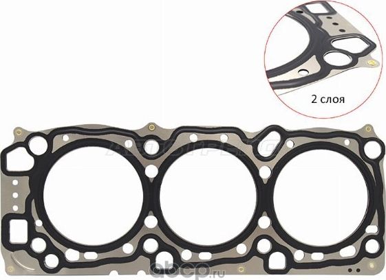 Прокладка ГБЦ MITSUBISHI DELICAPAJEROMONTERO 6G7 (SAT). Артикул STMD320044S
