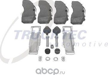 Тормозные колодки Trucktec Automotive. Артикул 01.35.211