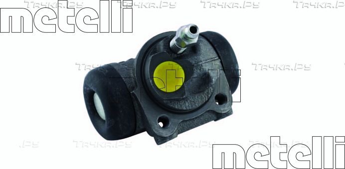 Тормозной цилиндр Metelli (Чугун) задний правый для Smart Fortwo I (W450) 1999-2007. Артикул 04-0788