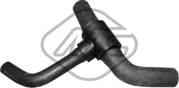 Патрубок системы охлаждения (радиатора) Metalcaucho. Артикул 07931