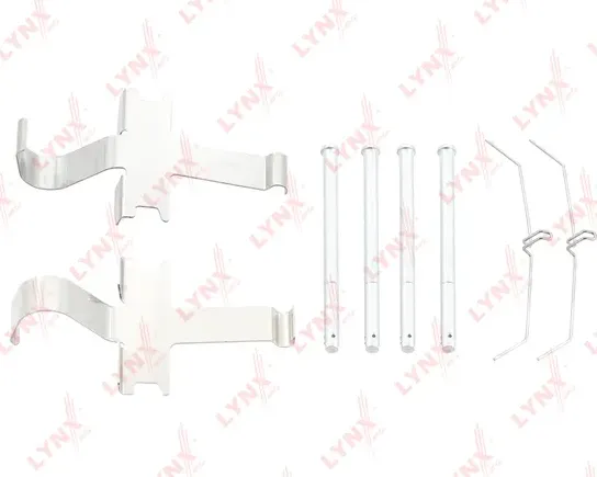 Ремкомплект TOYOTA колодок тормозных передних LYNX (Lynxauto). Артикул BC8423