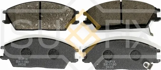 Колодки тормозные передние (Sufix). Артикул SX1180