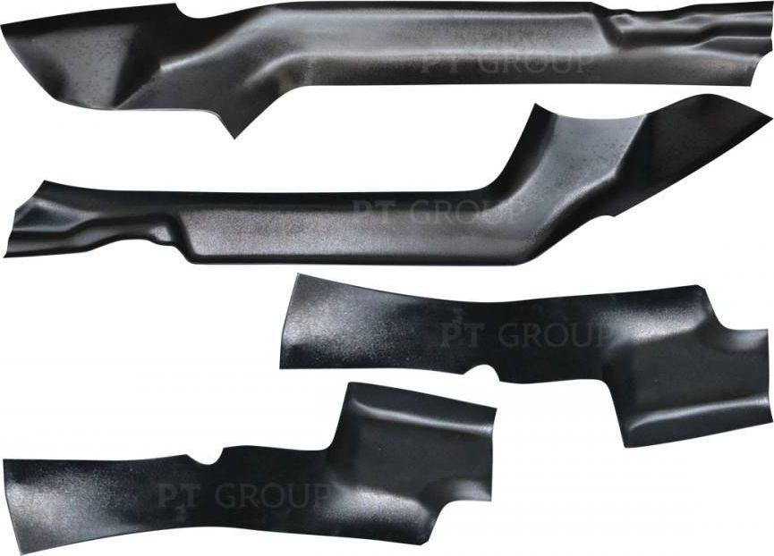 Накладки PT Group на ковролин порогов дверей (4 шт) (ABS) для Renault Sandero II 2013-2026. Артикул RSA111701