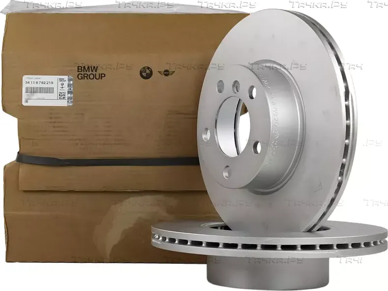 Тормозной диск BMW (OEM) передний для BMW 2 F22 2013-2026. Артикул 34118848417