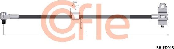Тормозной шланг Cofle. Артикул 92.BH.FD013