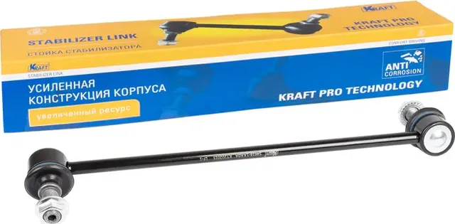 Тяга стабилизатора NISSAN QASHQAI 07- перед.прав. (Kraft). Артикул KT202015
