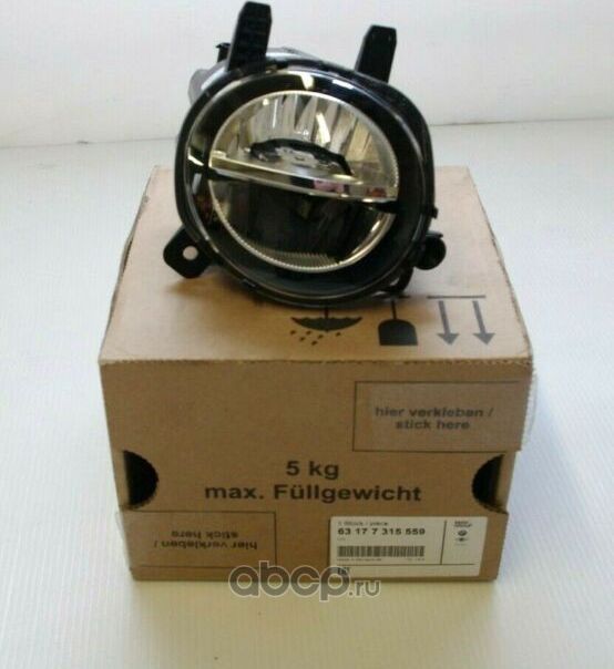 Фара противотуманная BMW. Артикул 63177315559