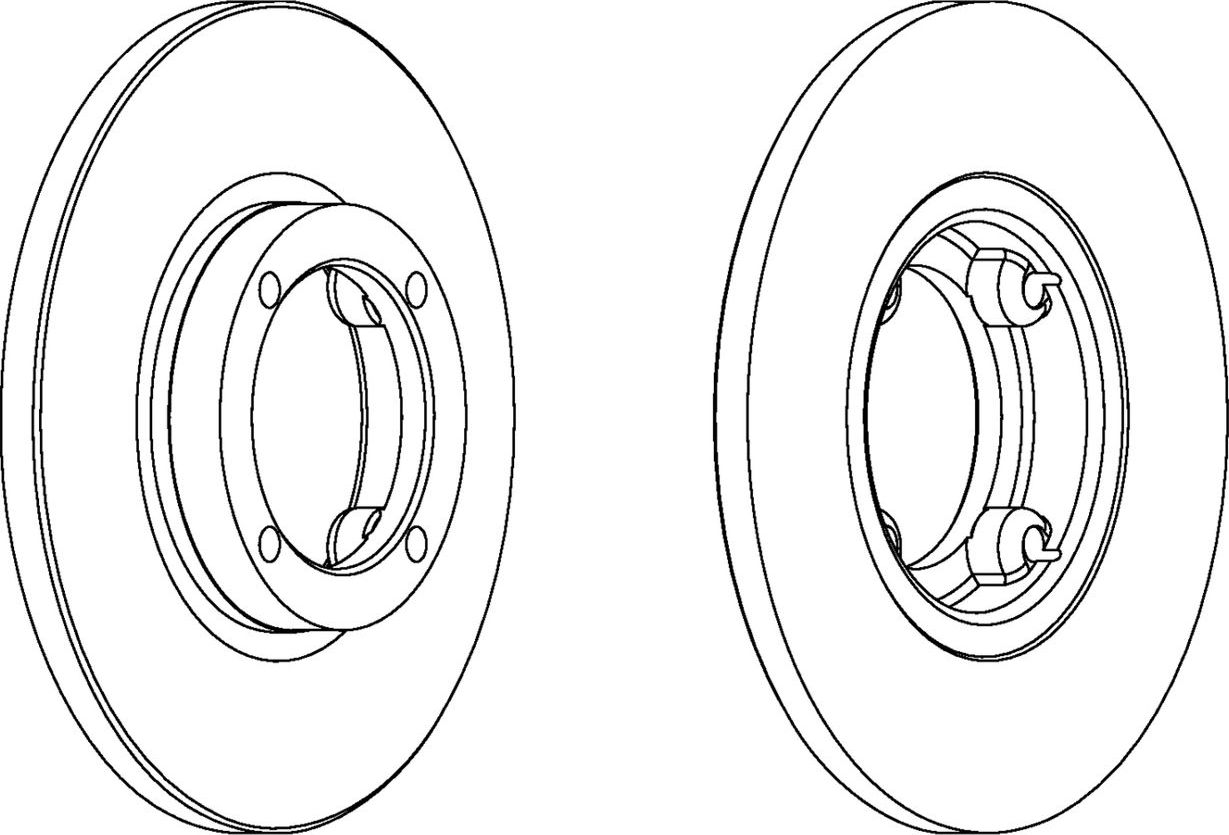 Тормозной диск Ferodo Premier. Артикул DDF1076C