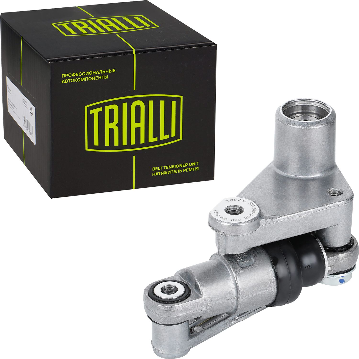 Натяжной ролик (натяжитель) приводного клинового зубчатого ремня Trialli. Артикул CM 5497