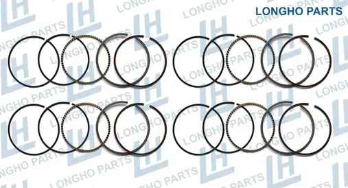 Кольца поршневые ( 4шт. к-т. на двигатель ) STD, диам. 68,5мм DAEWOO (Longho). Артикул 87317174