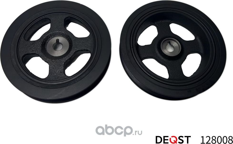 Шкив коленчатого вала KIA RIO III (UB) Седан 06.11- 1.4 16V (Deqst). Артикул 128008