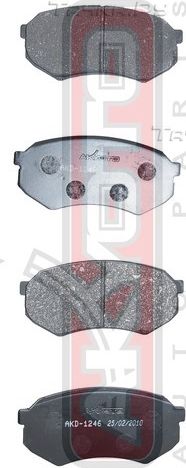 Тормозные колодки Akyoto Packing AKYOTO. Артикул AKD-1246