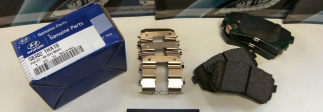 Тормозные колодки Hyundai / KIA. Артикул 583021HA10