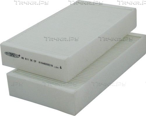 Салонный фильтр GoodWill. Артикул AG 811 2K CF