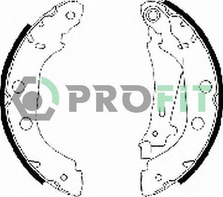 Тормозные колодки Profit. Артикул 5001-0577