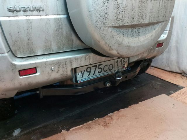 Фаркоп Baltex для Suzuki Grand Vitara III 3-дв. 2005-2015. Фланцевое крепление. Артикул W10T