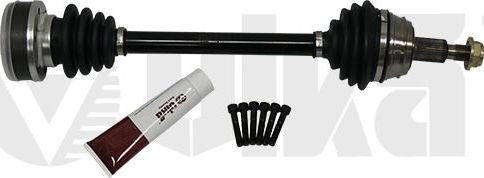 Полуось (привод в сборе, приводной вал) Vika передняя левая для Volkswagen Bora 1998-2005. Артикул 54070007401