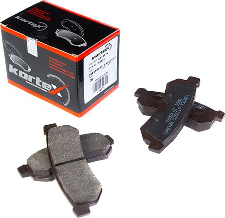 Колодки торм.задн. (Kortex). Артикул KT1257S