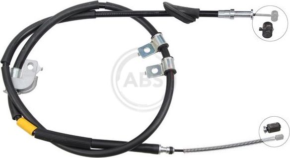 Трос ручника (тросик ручного тормоза) ABS. Артикул K18973