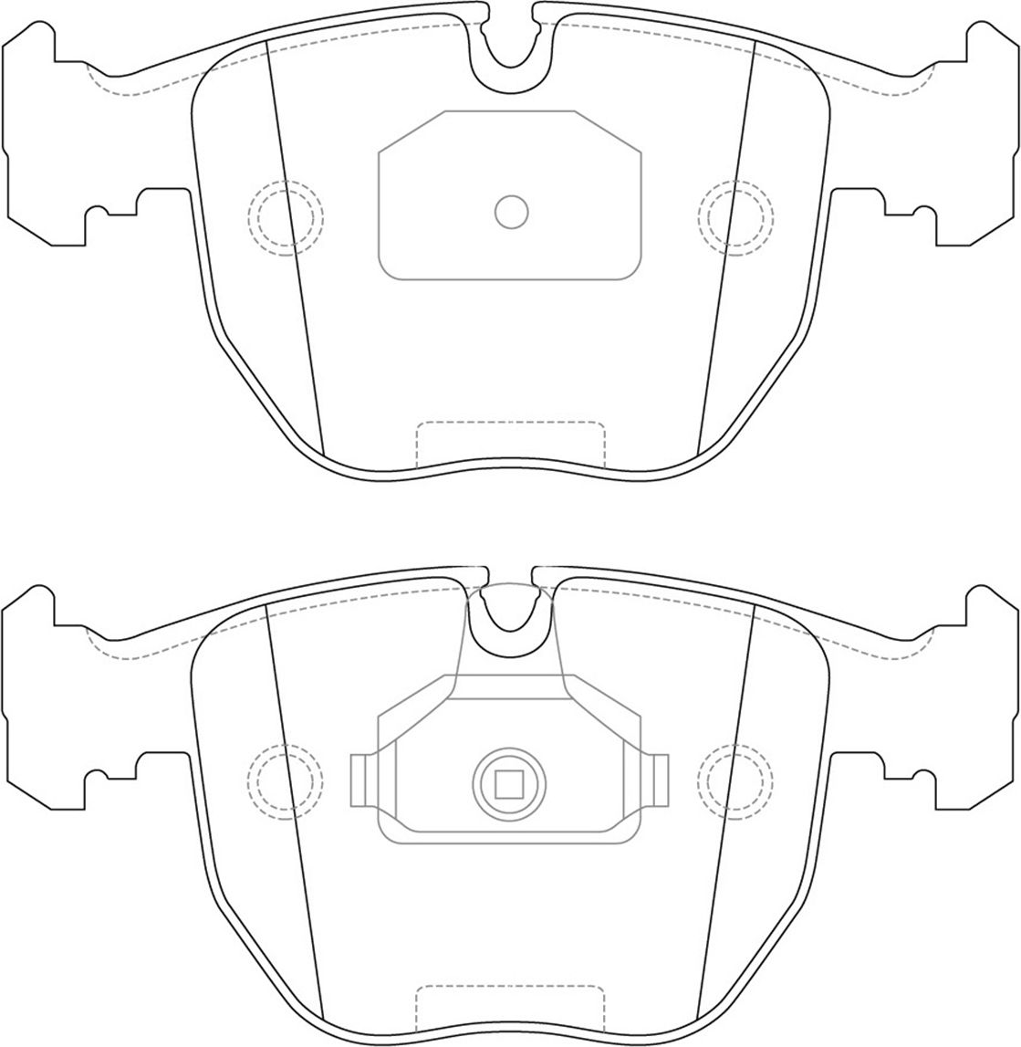 Тормозные колодки NiBK. Артикул PN0401