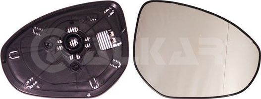 Зеркальное стекло бокового зеркала Alkar правое для Mazda 3 II (BL) 2008-2014. Артикул 6432657