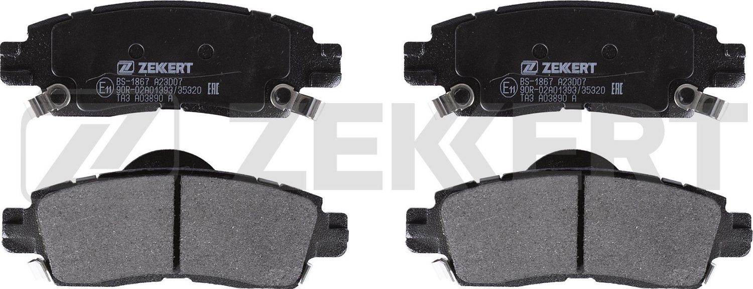 Тормозные колодки Zekkert. Артикул BS-1867