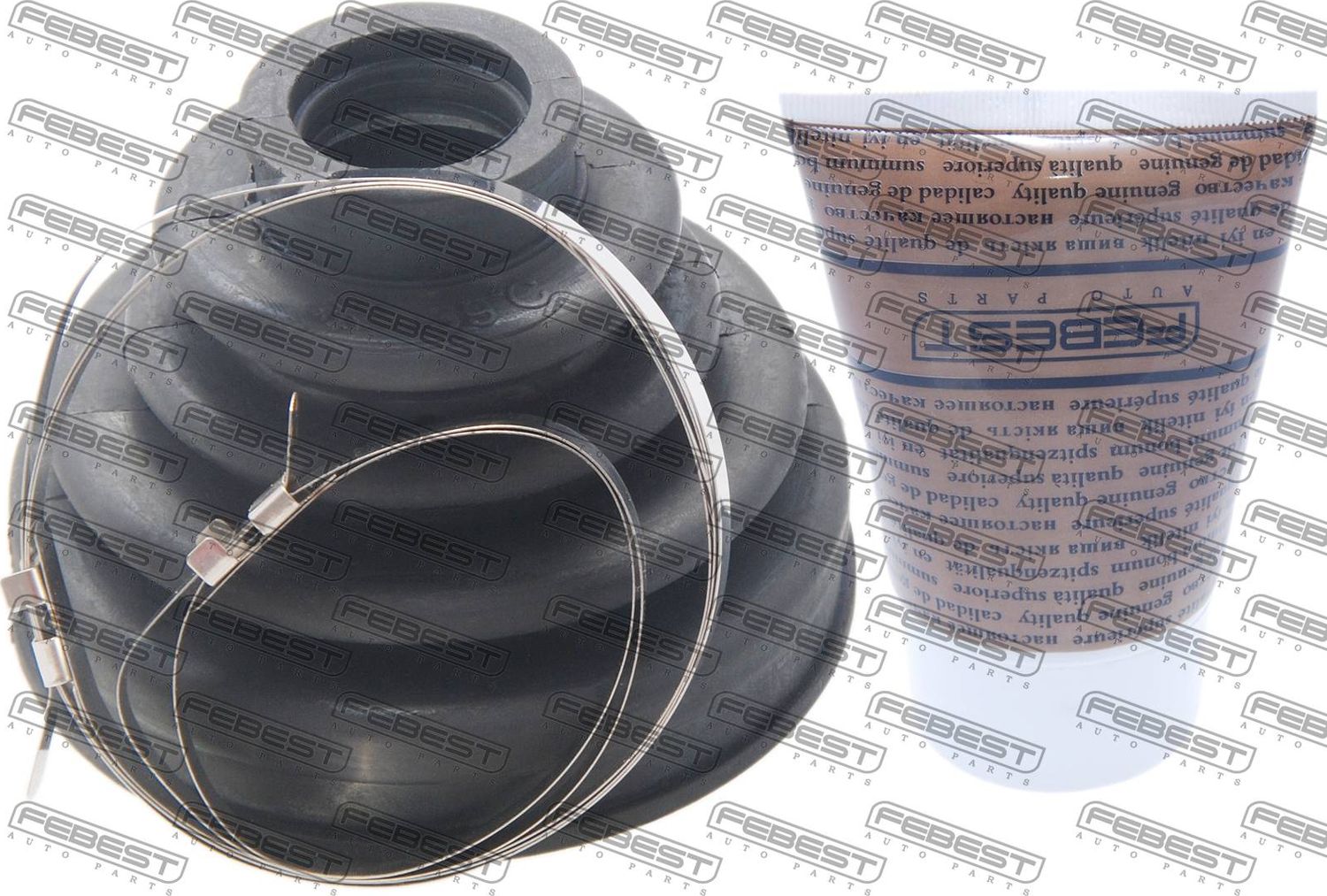 Пыльник ШРУСа наружный Febest (NBR (бутадиен-нитрильный каучук)). Артикул 0117-MCU10R