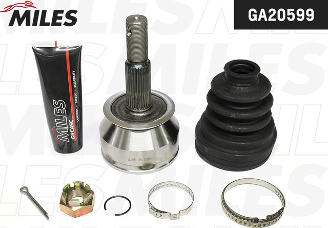 Шрус наружный (граната) Miles. Артикул GA20599