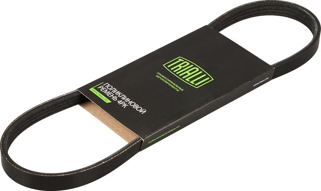 Приводной ремень поликлиновой Trialli (EPDM (Этилен-пропиленовый каучук)) для Ford Transit VI 2000-2006. Артикул 4PK711E